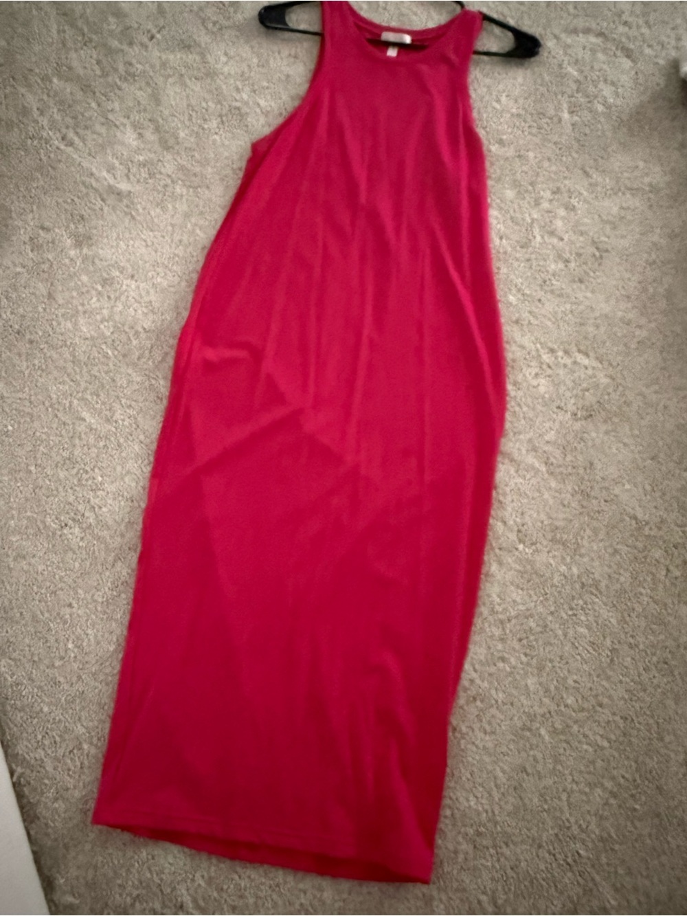 Leith Magenta Midi BodyCon Dress size m worn once